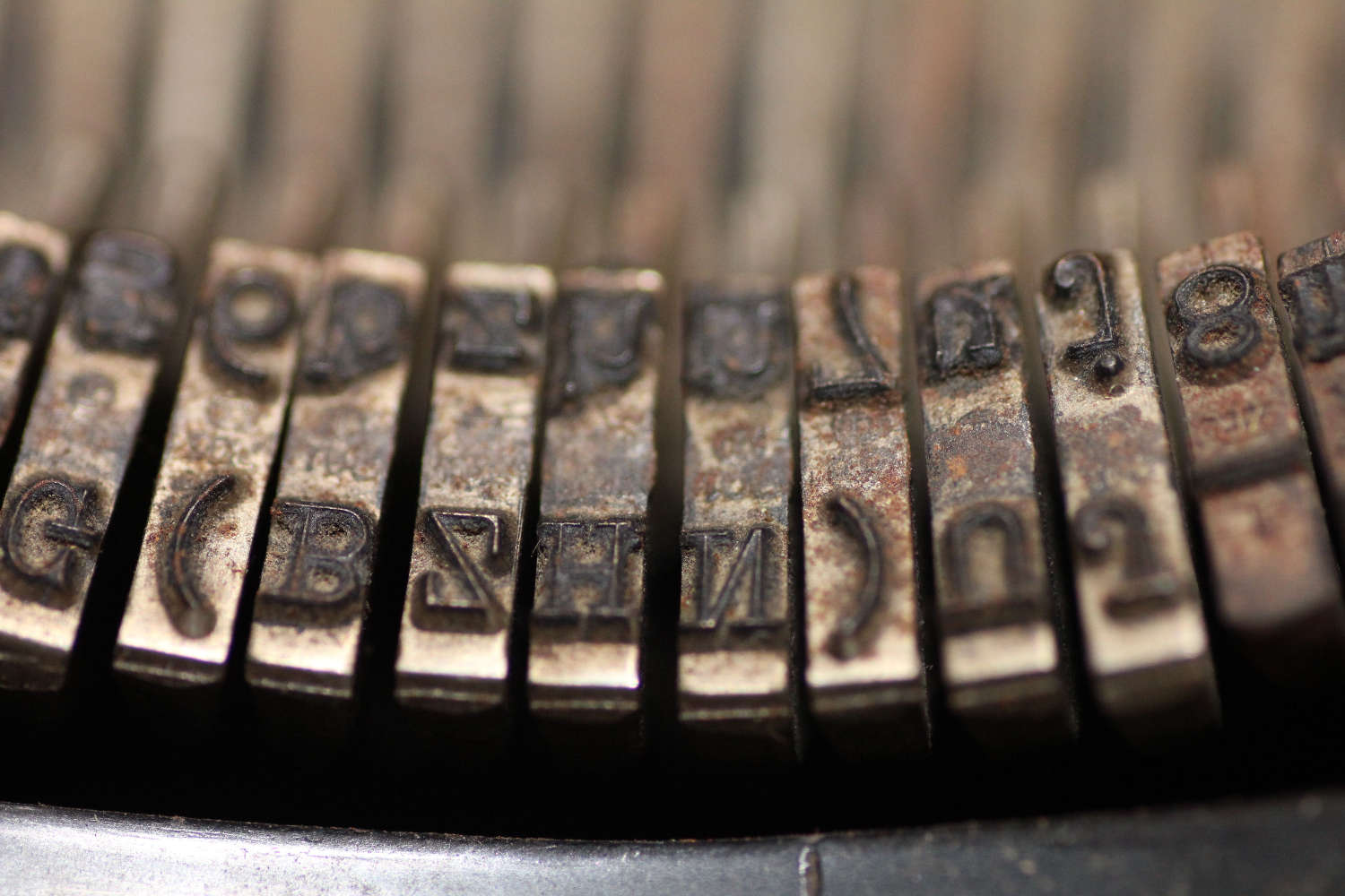 Vintage typewriter